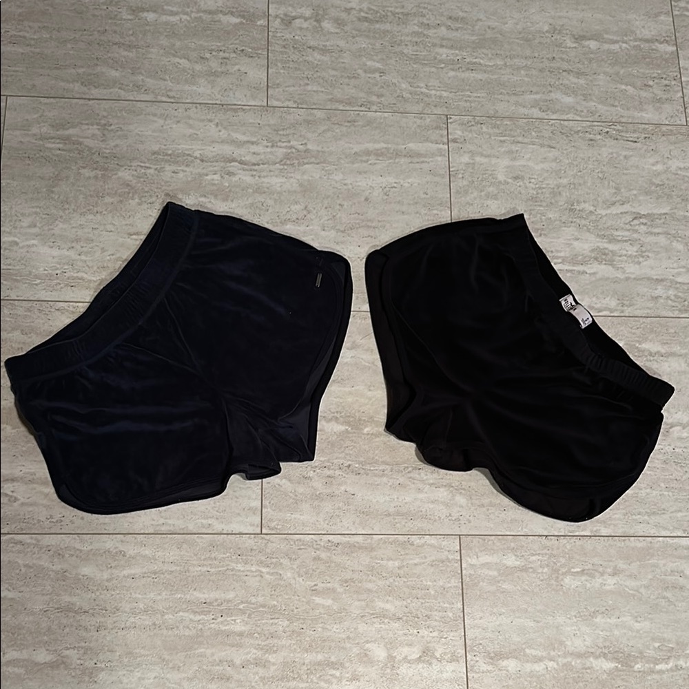 Hollister Black Athletic Shorts for Performance